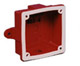 BBX-4 SHALLOW, WEATHER PROOF BACK BOX WITH GASKET
