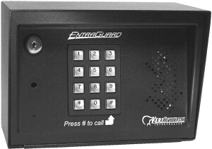 The EntraGuard Gold Telephone Entry System