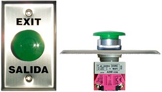 Push-to-Exit Plate Picture